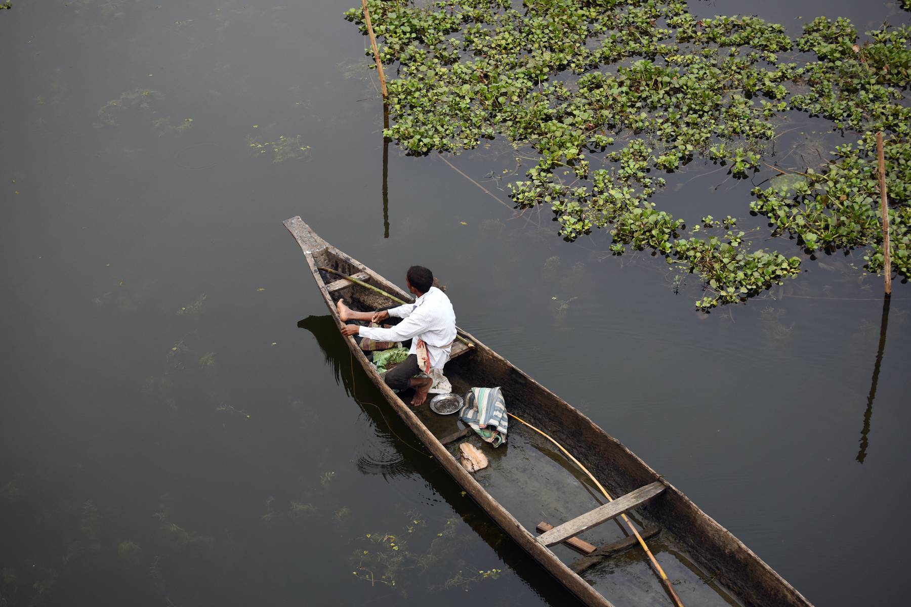 Lugnt och harmoniskt på ön Majuli