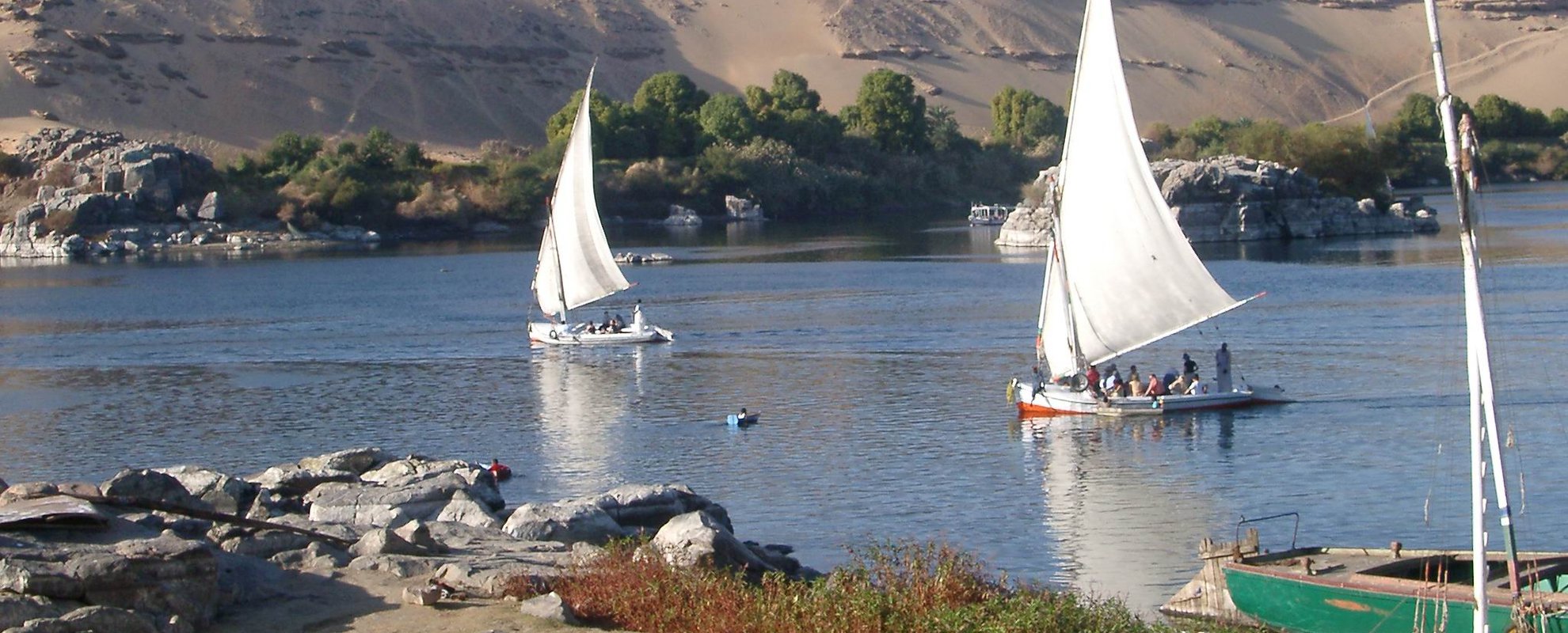 Felucca i Asswan