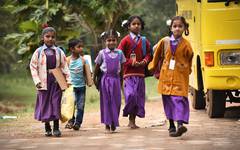 Projektet i Kalrayan Hills stöttar unga flickors skolgång