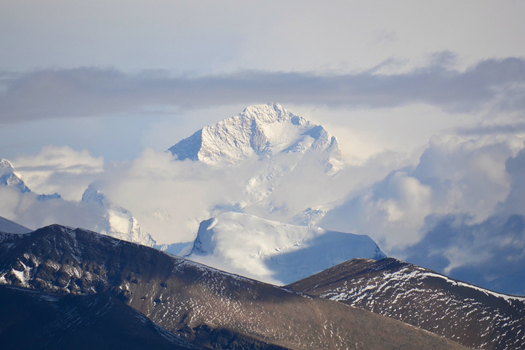 Mount Everest är en mäktig syn