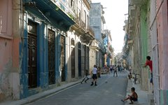 Gränd i Habana Vieja