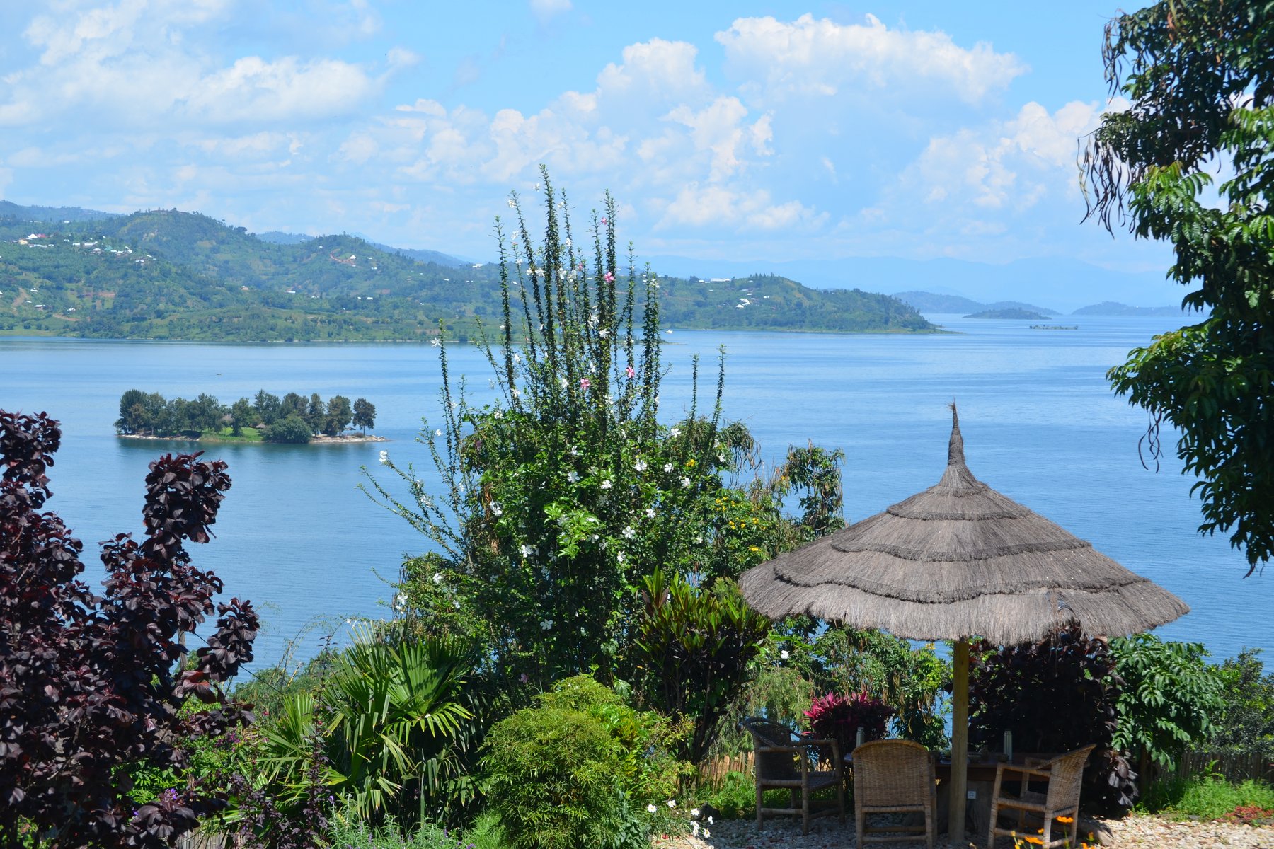 Vid Lake Kivu väntar lugna och stämningsfulla dagar