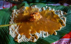 Tamal de amarillo – en klassisk Oaxaca-tamale med gul chilissås du inte får missa