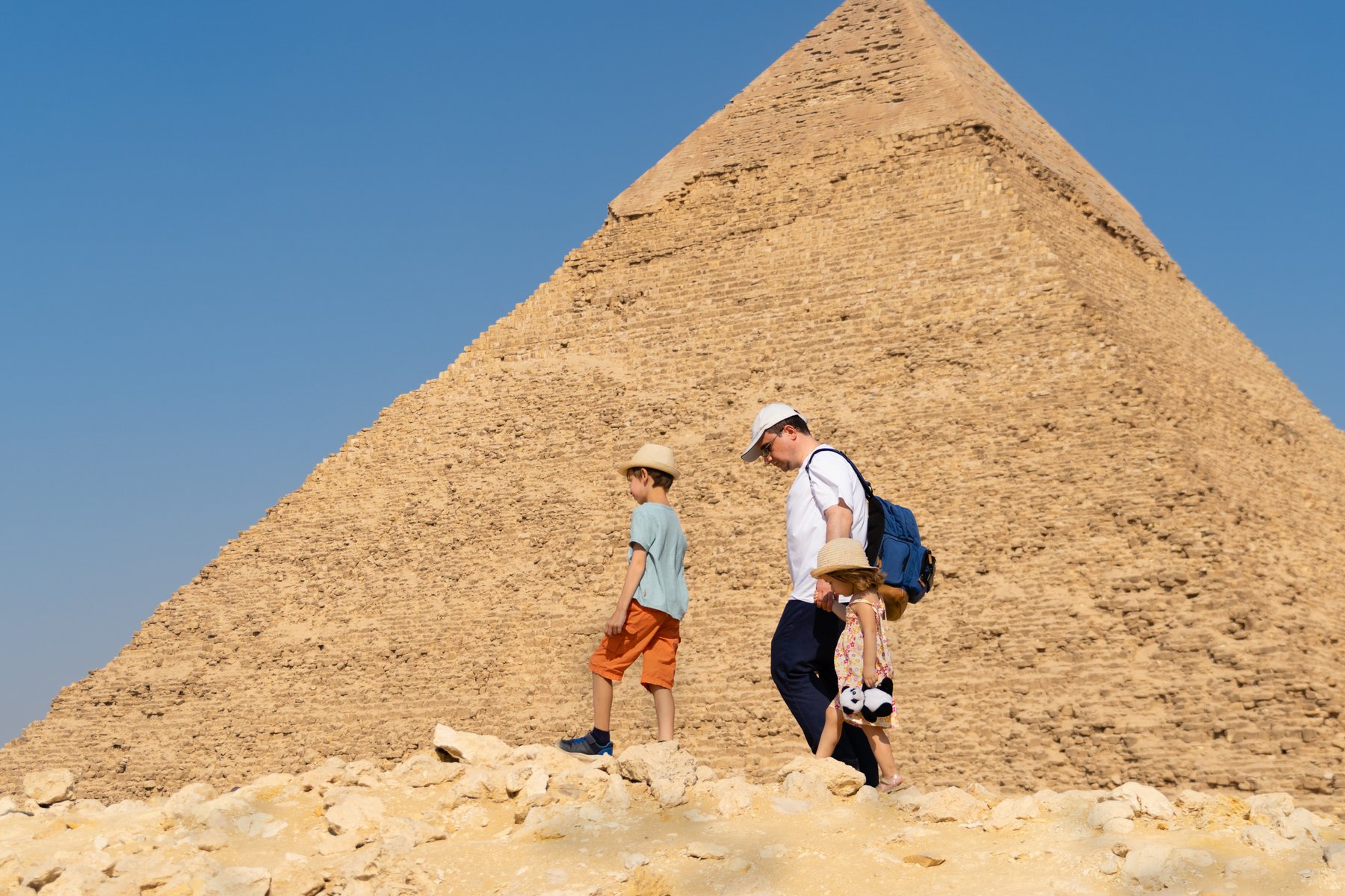 Egypten är ett äventyr för hela familjen