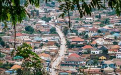 Panoramautsikt över Kigali