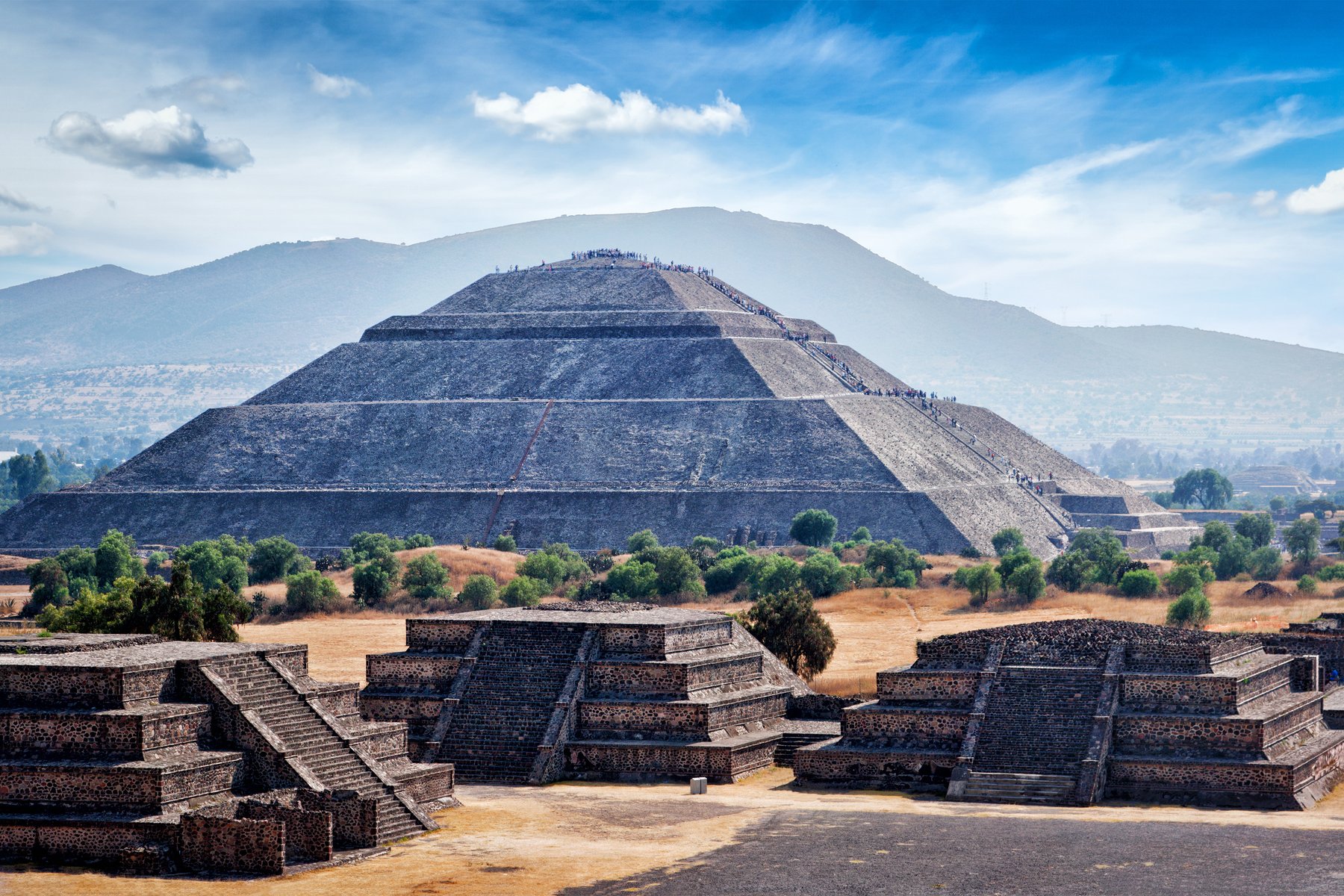 Solpyramiden i Teotihuacán
