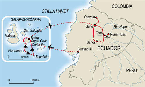 Amazonas, Anderna och Galapagos -14