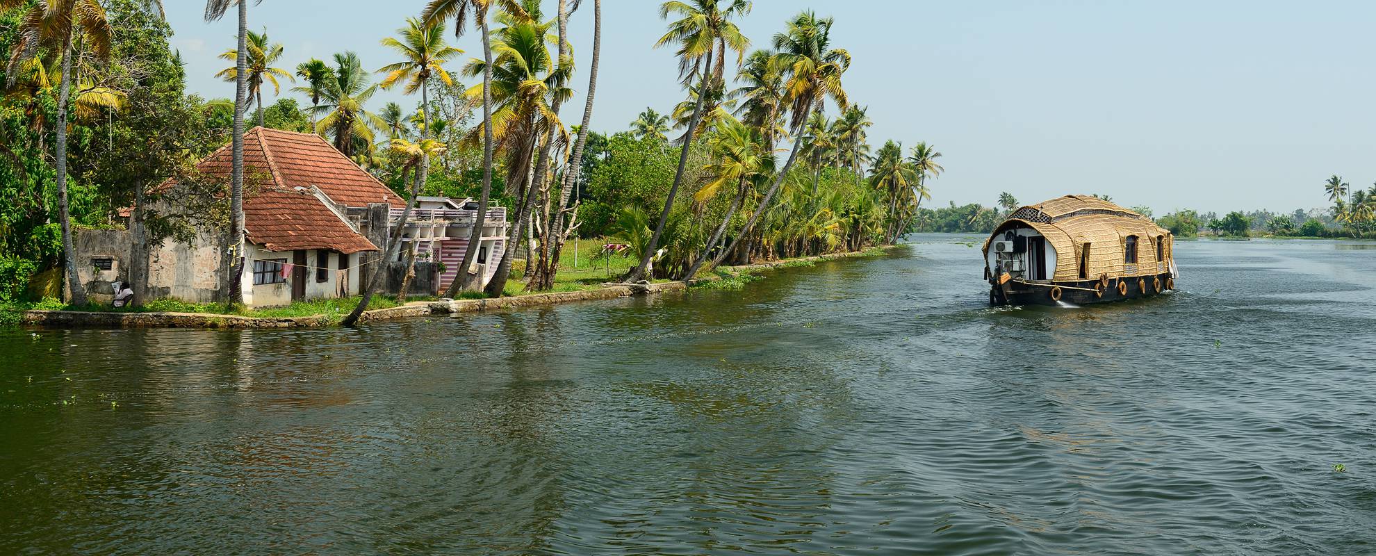 Keralas berömda backwaters
