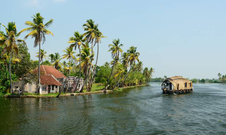 Keralas berömda backwaters