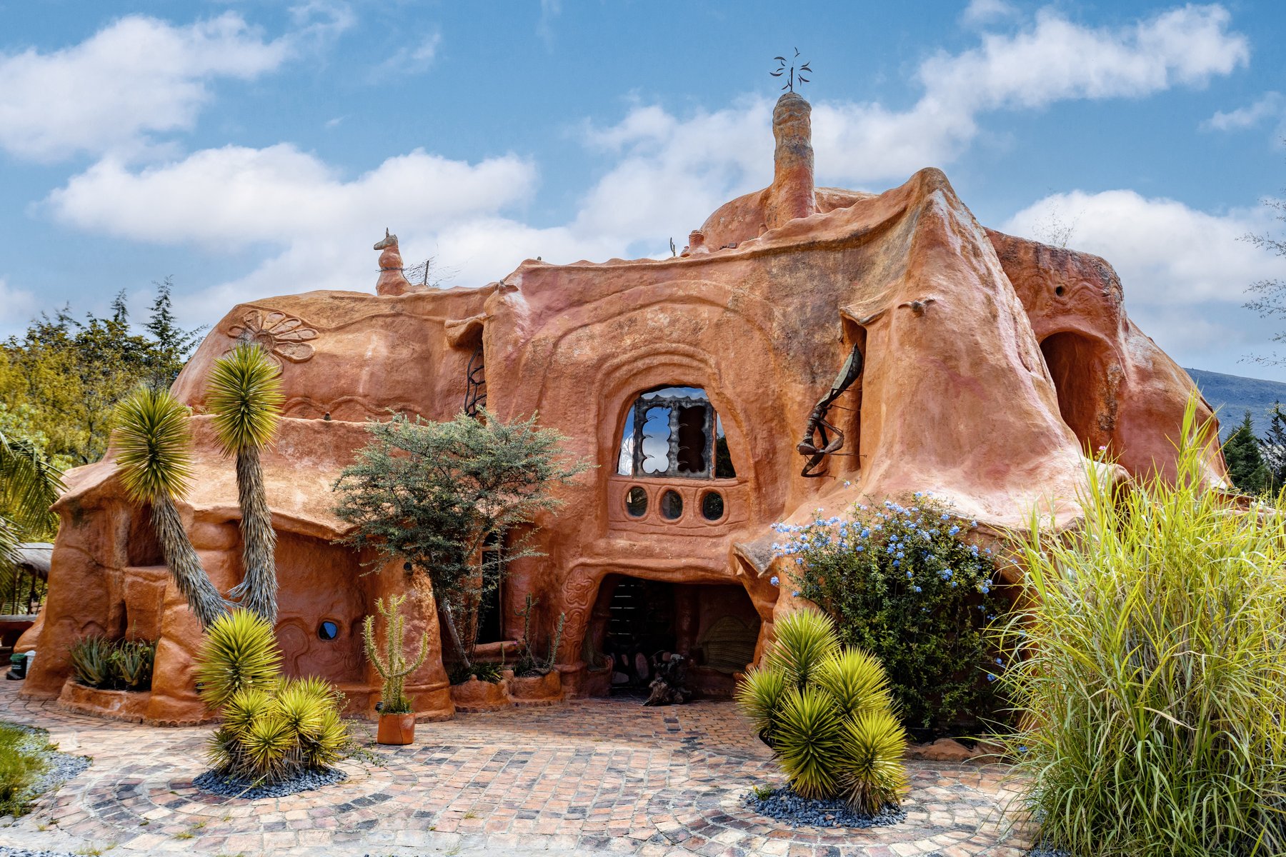 Besök Casa Terracota, världens största keramiska byggnad