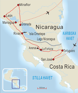 Costa Rica och Nicaragua