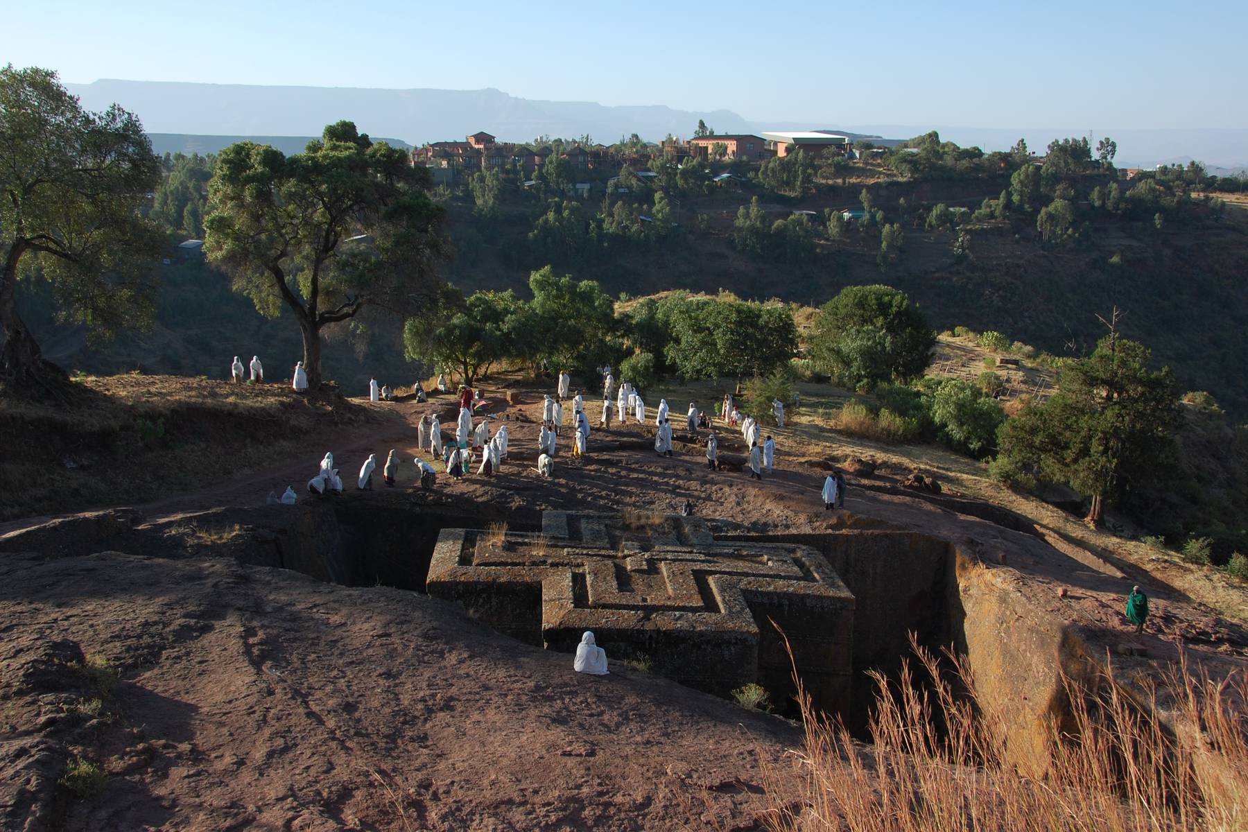 Lalibela söndag morgon