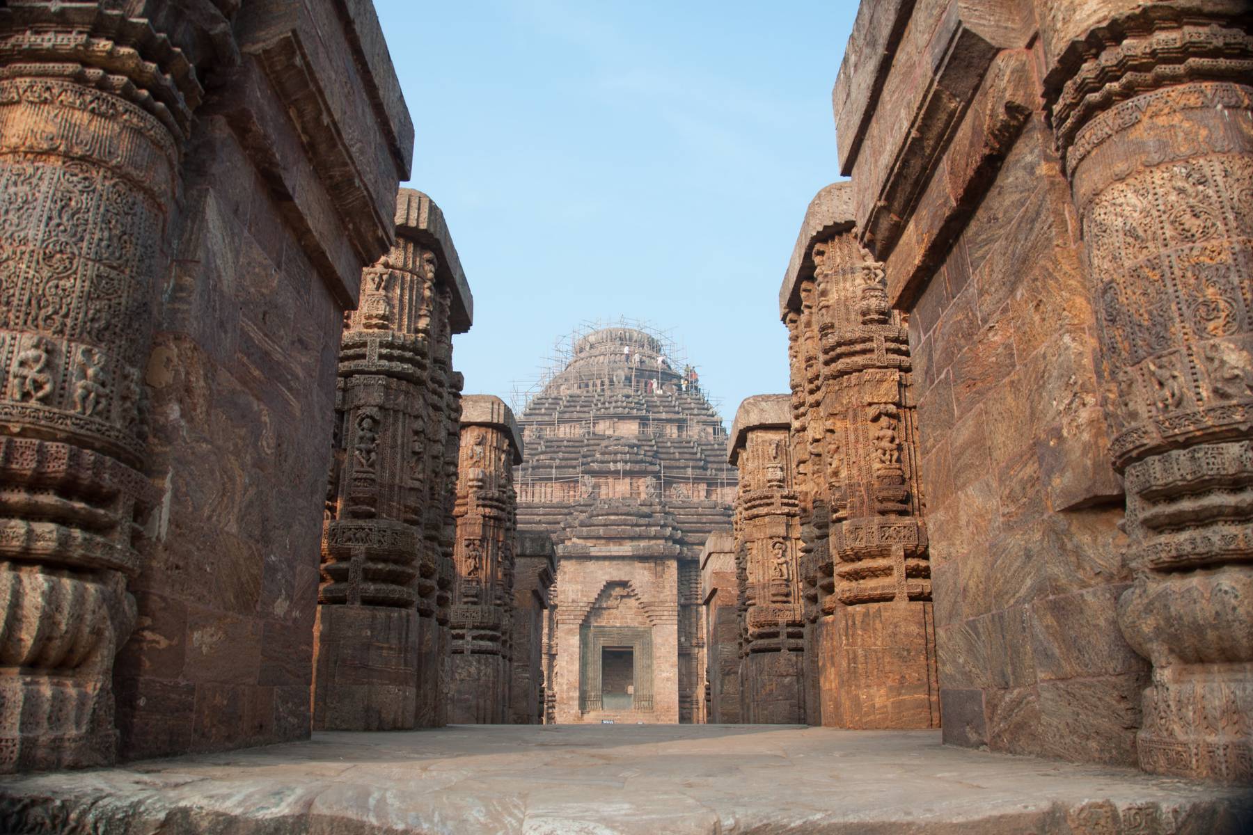 Det världsarvslistade soltemplet vid Konark