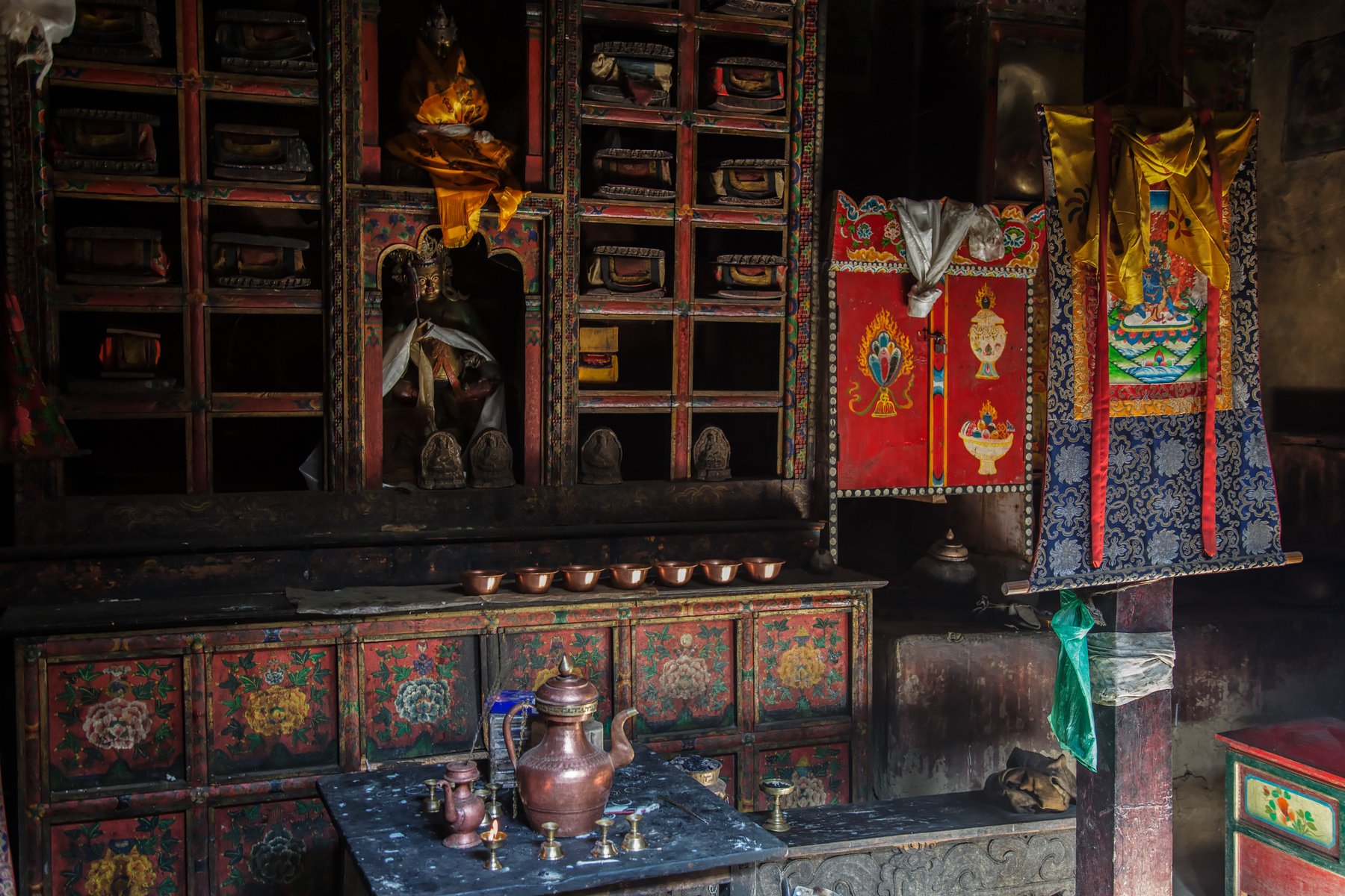 Inifrån Drakmar gompa