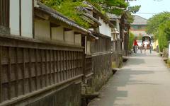 Staden Hagi från Edoperioden