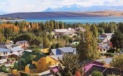Du övernattar i staden El Calafate