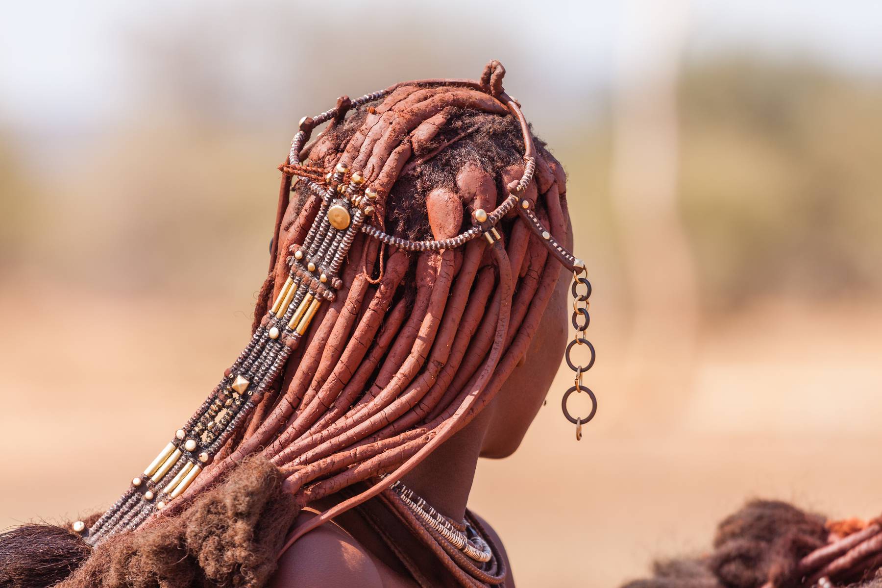 Du bor hos Himbafolket under resan