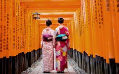 Inari shrine i Kyoto