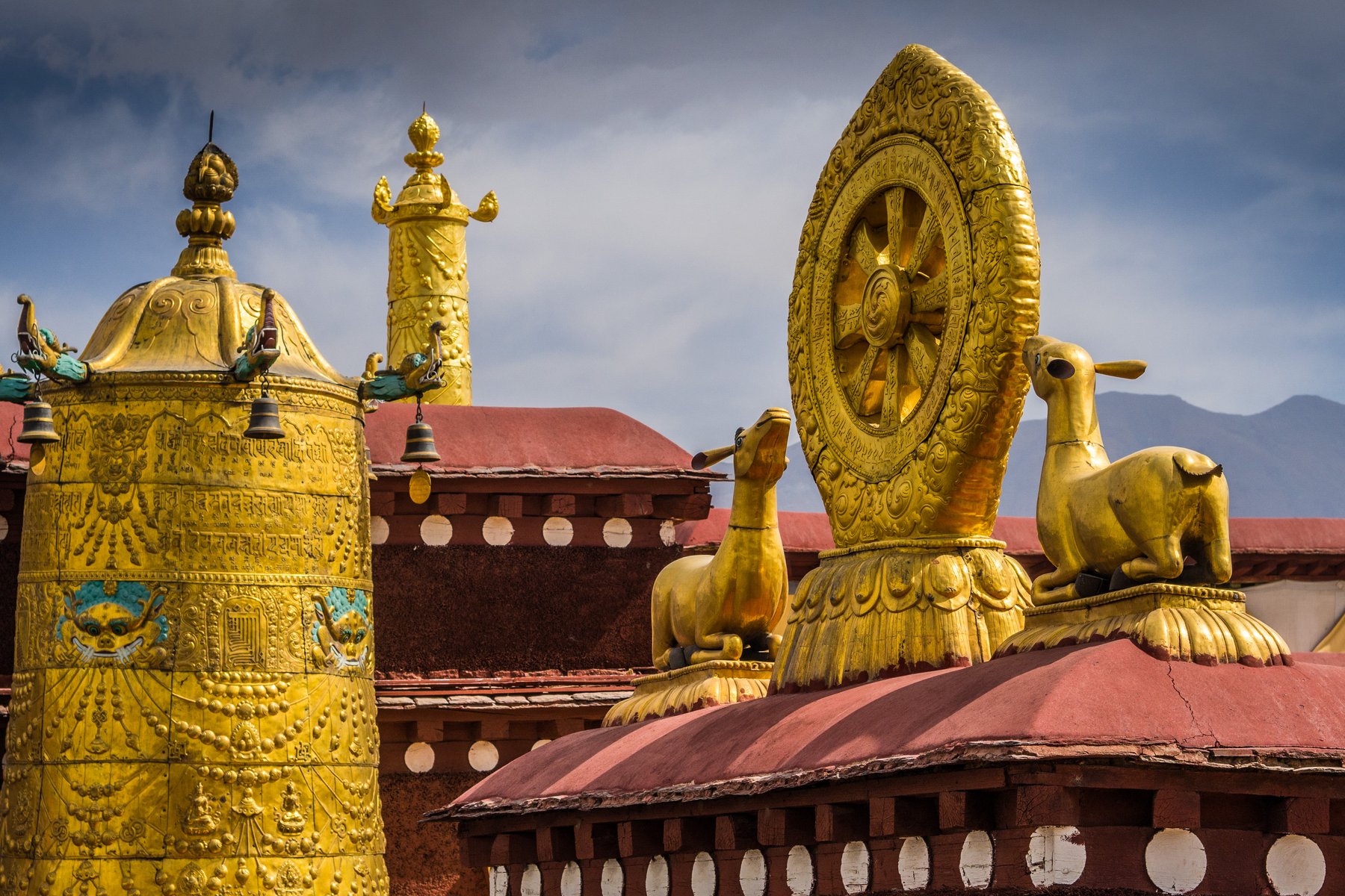 Jokhang, det viktigaste templet i hela den tibetanska världen
