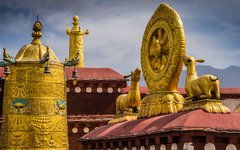 Jokhang, det viktigaste templet i hela den tibetanska världen
