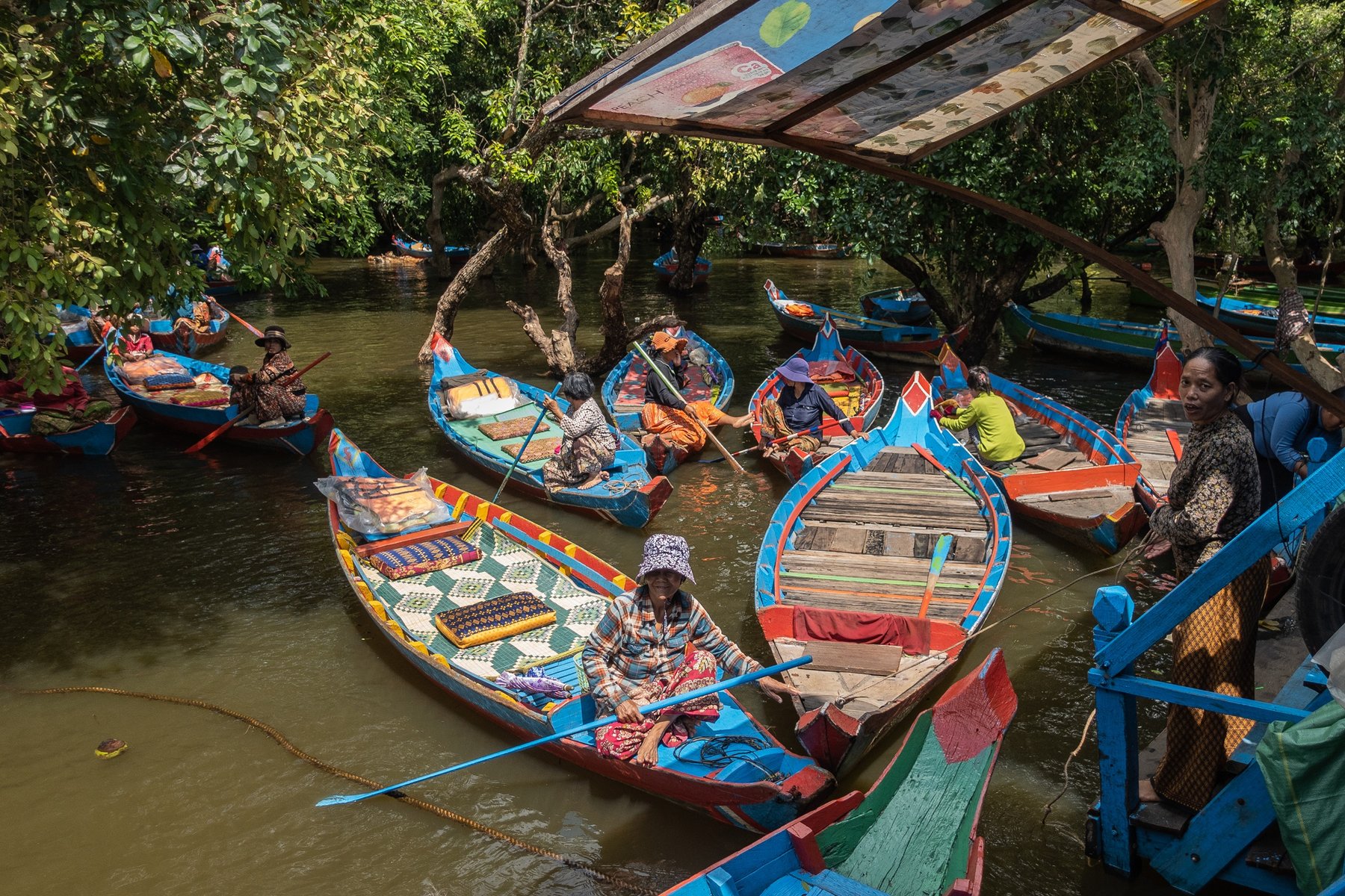 Kampong Phluk Community i Kambodja