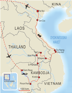 Kambodja Laos Vietnam