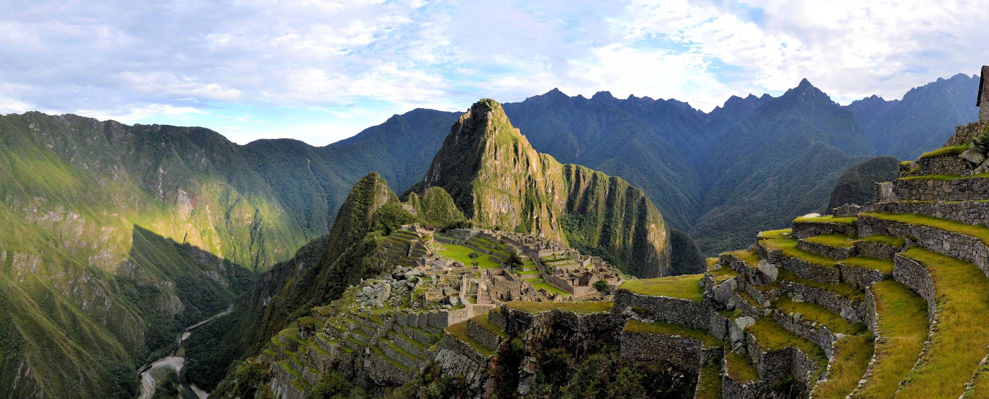 Machu Picchu med sin skönhet