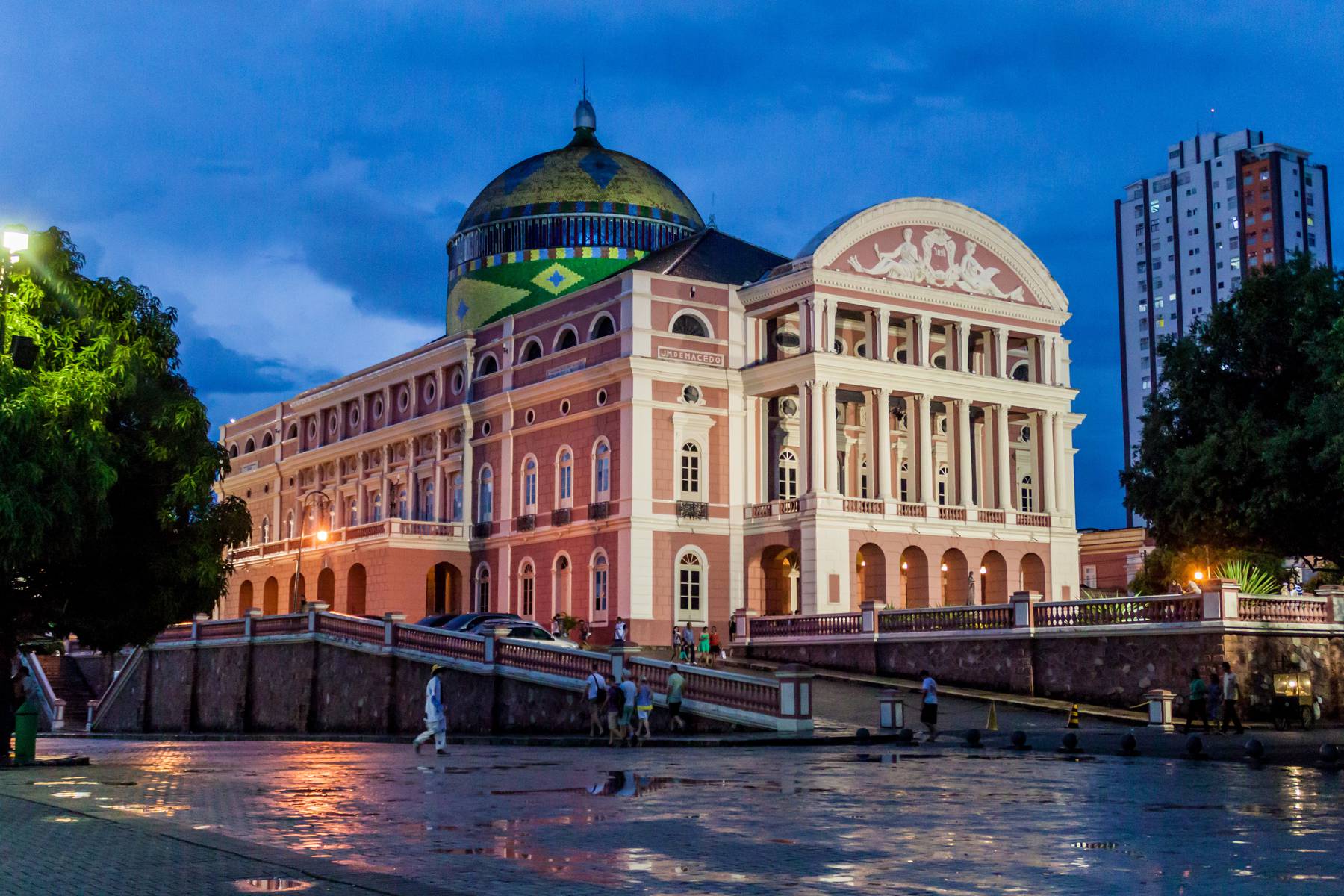 Manaus vackra operahus