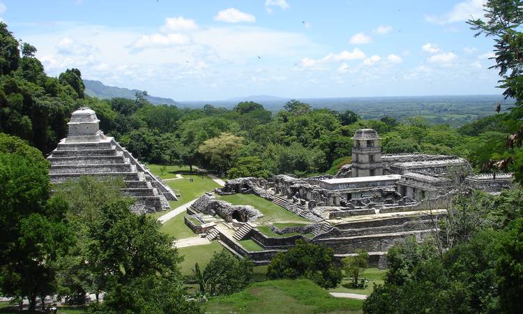 Mayaruinen Palenque