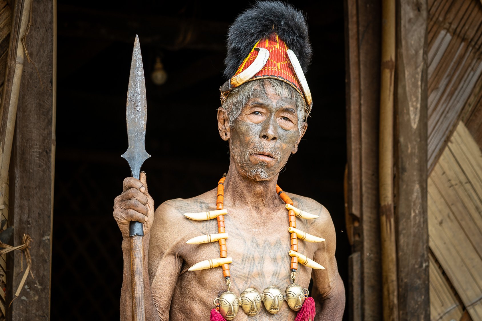 Du träffar på gamla huvudjägare i Nagaland