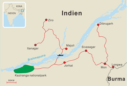 Nordöstra Indien
