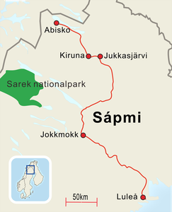 Vinter i Sápmi