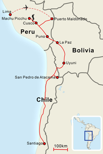 Peru, Bolivia & Chile