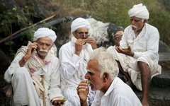 Pilgrimer i Junagadh santosh panchal