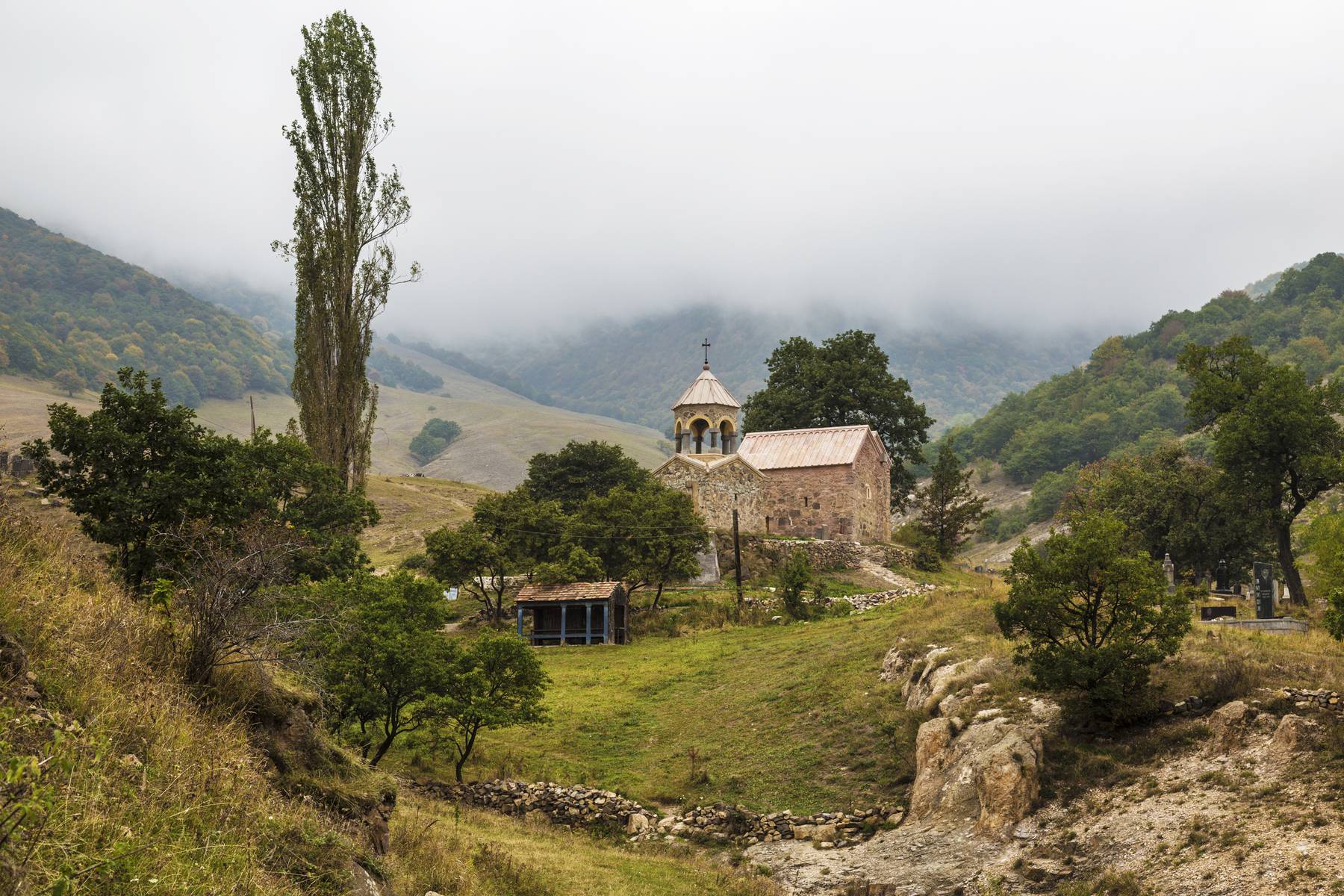 Armenien är känt för sina vackra medeltida kloster och kyrkor