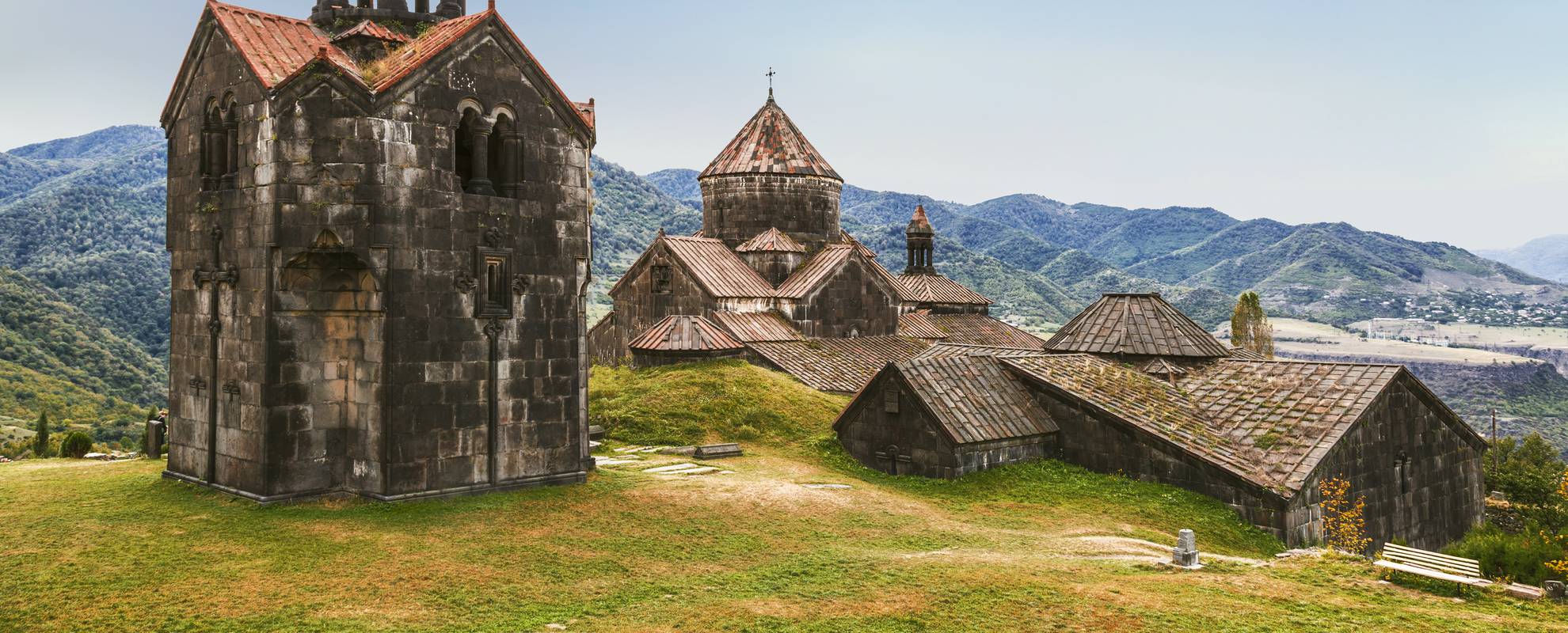Medeltidsklostret Haghpat i Armenien