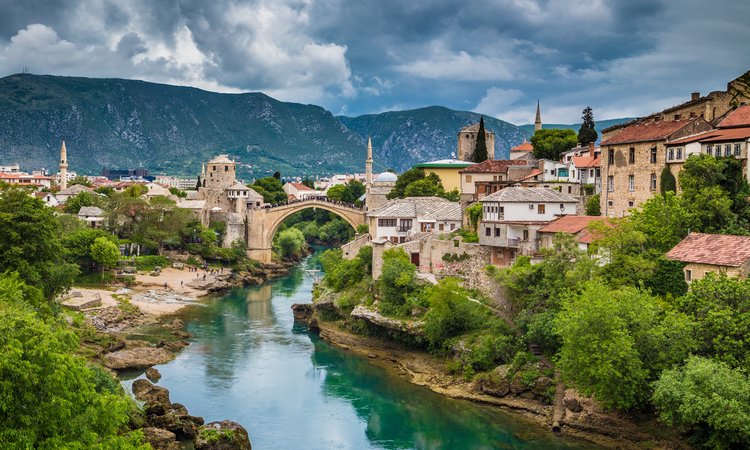 Resa Bosnien Mostar bridge