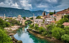 Resa Bosnien Mostar bridge