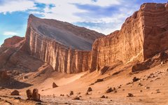Vackra Valle de Luna i Chile