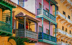 Färgglada Cartagena