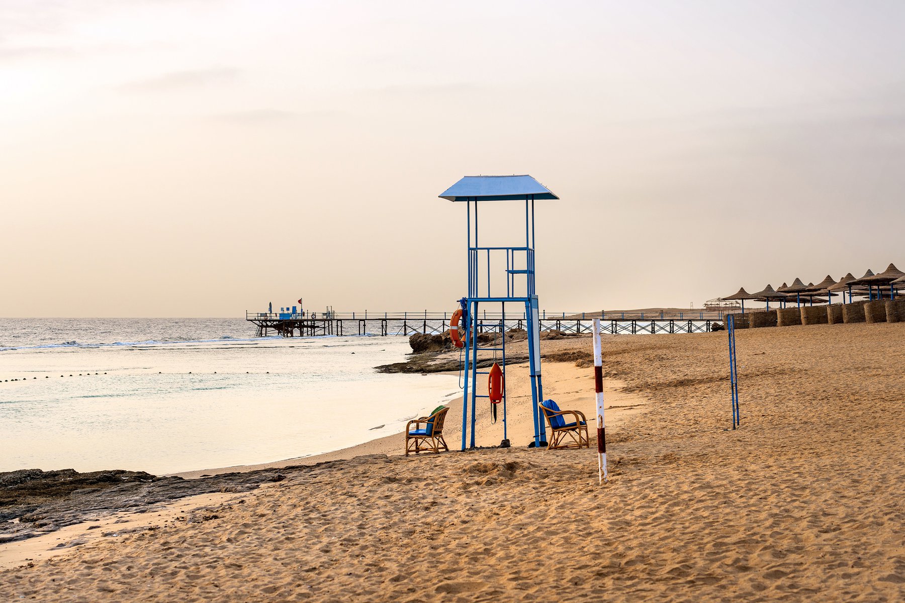 Resan avslutas vid Marsa Alam vid Röda Havet