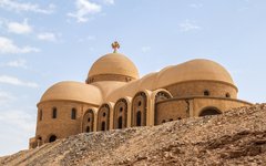 Det vackra koptiska klostret Saint Paul