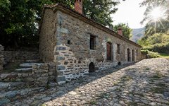 Resa Grekland vattenkvarn Agios germanos