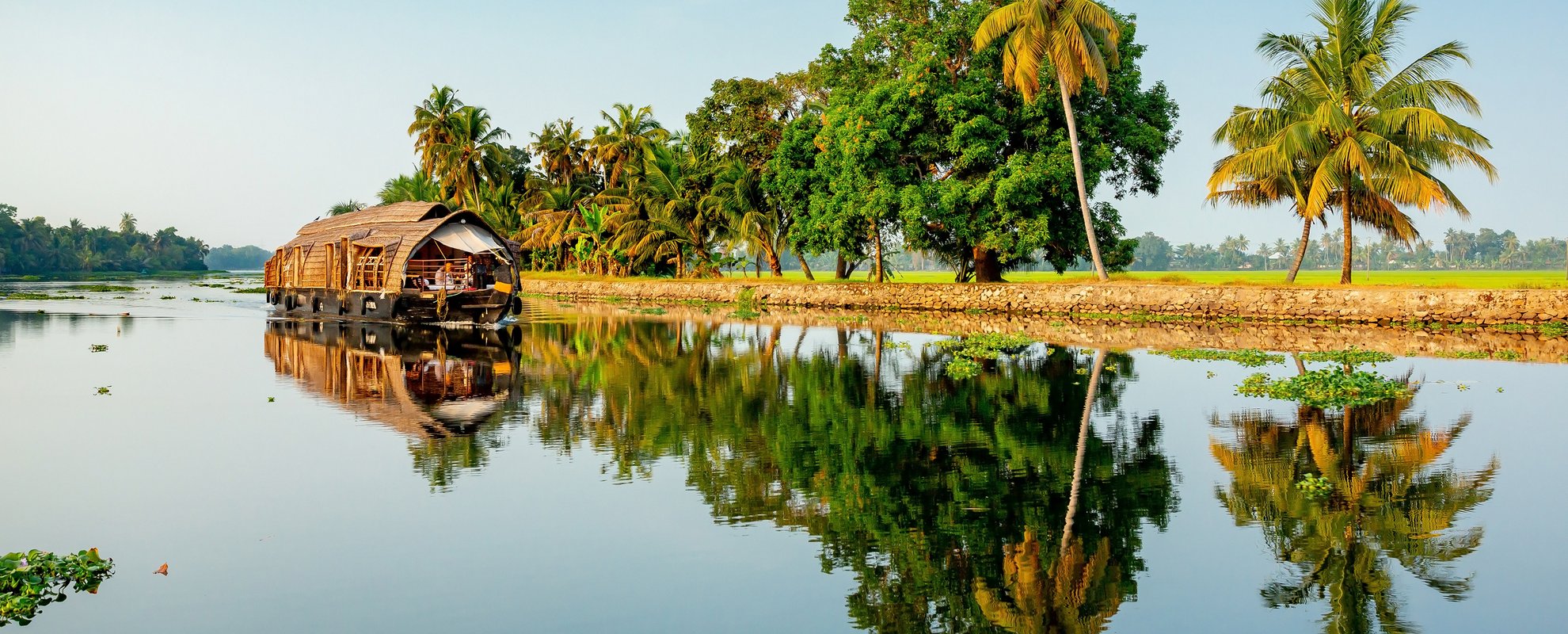 Resa Indien Kerala backwaters