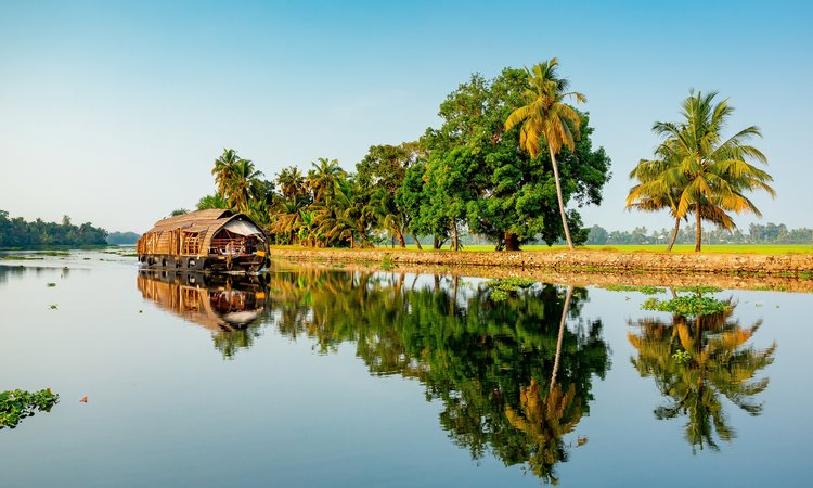 Resa Indien Kerala backwaters