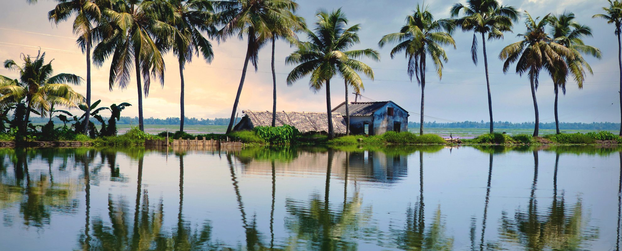 Du cyklar genom magiska backwaters