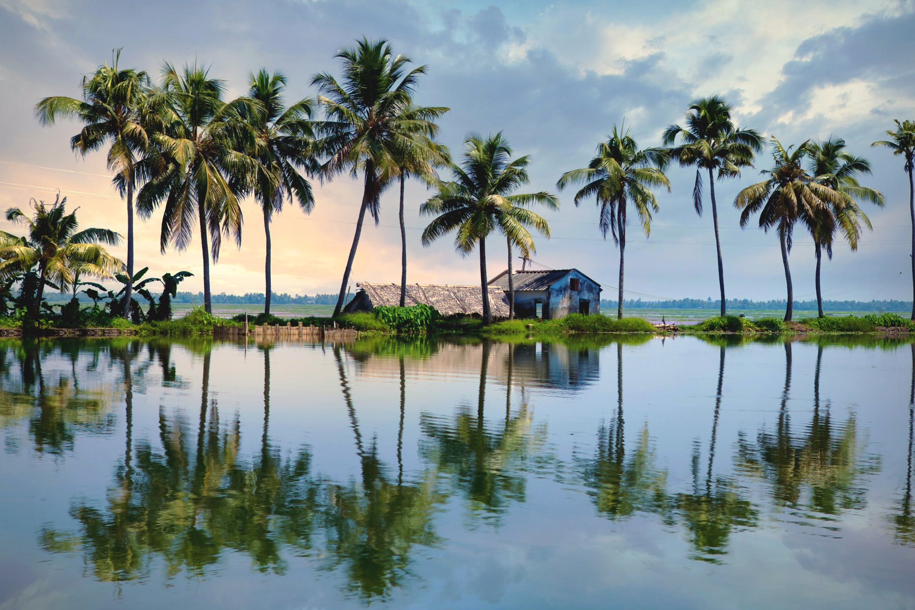 Du cyklar genom magiska backwaters
