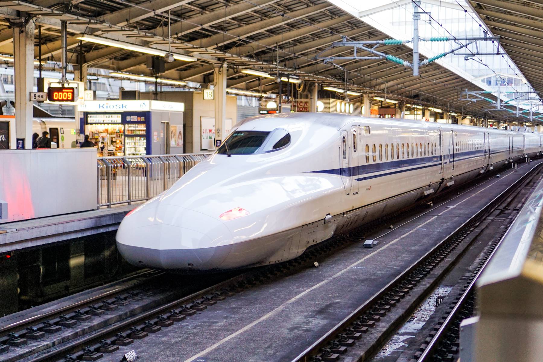 Du åker med ett inkluderat tågpass för Shinkansen under din tid i Japan.