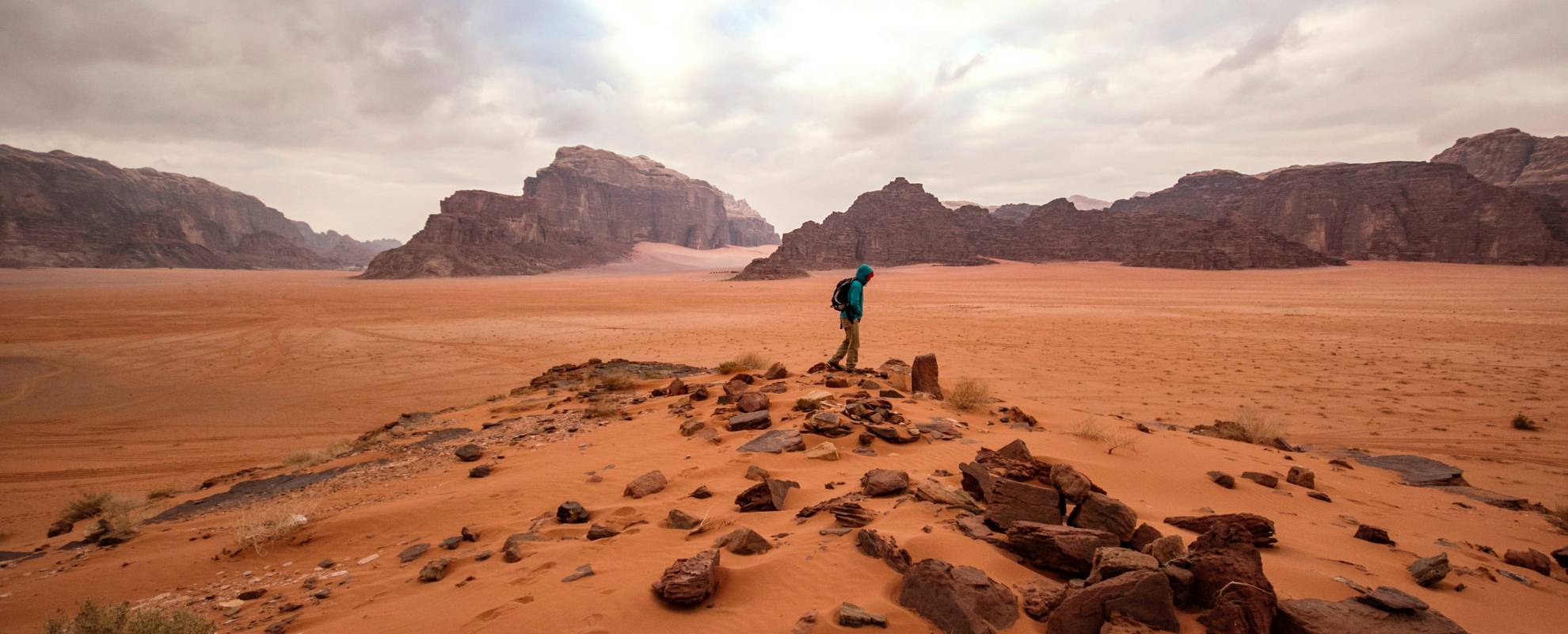 Magiska världsarvet Wadi Rum där du sover två nätter