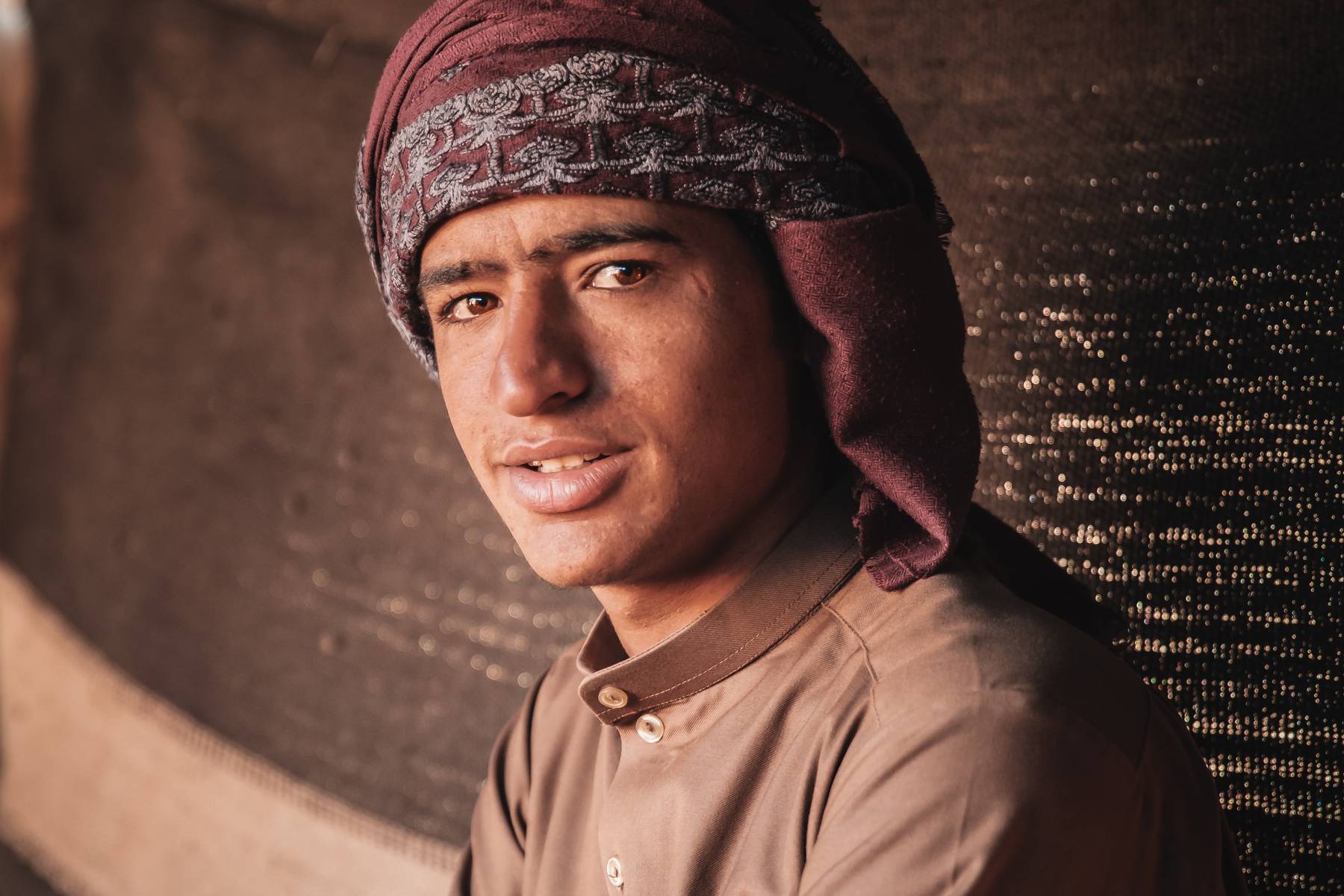 Under resan i Jordanien möter du många beduiner